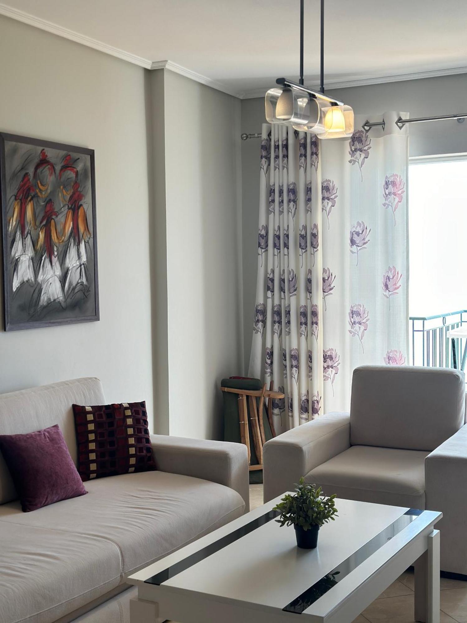 Design Sea View Apartment ซารานเดอ ภายนอก รูปภาพ